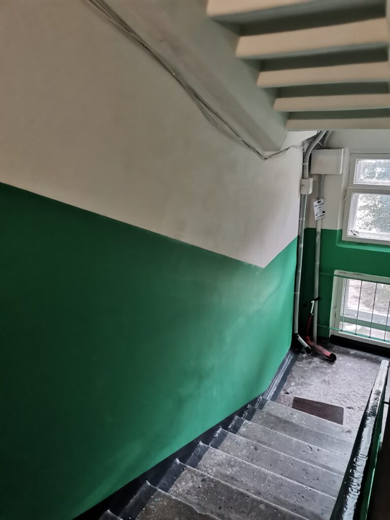 Выполнен ремонт подъезда, ул. Орловская д. 15 подъезд №4, фото 5