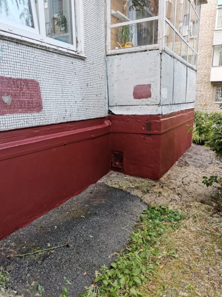 Покраска цоколя, ул. Камозина д.10, фото 4